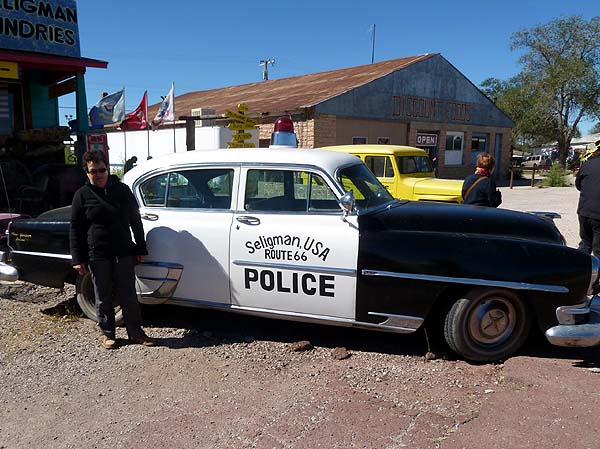 Seligman sur la Route 66  . . .