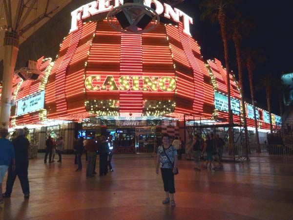 Fremont Street à Las Vegas  . . .