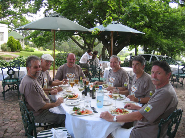 Un bon repas à Chamonix près de Franschhoek  . . .