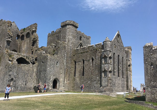 Sur le Rocher de Cashel