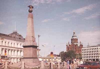 Helsinki la ville,  juin 1982