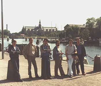 Stockholm,  le port juin 1982