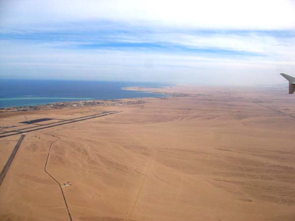 Arrivée à Hourghada  . . .