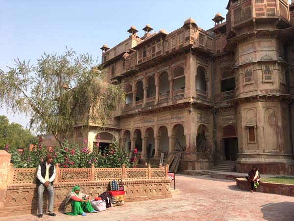 Un palais à Bikaner