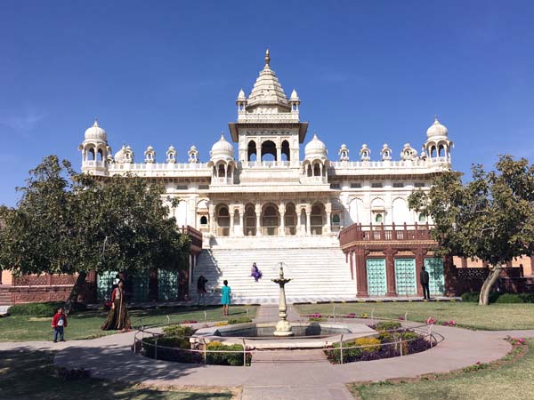 Jodhpur Meherangarh - Temple en marbre blanc